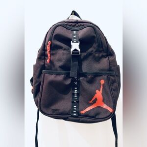 Jordan Jumpman Backpack – Black with Red Logo